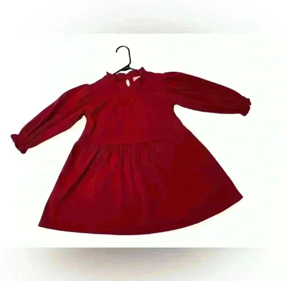Vignette Hunter Dress Burgundy Girls Size 5. Perfect for Holidays/ Christmas - Picture 3 of 8
